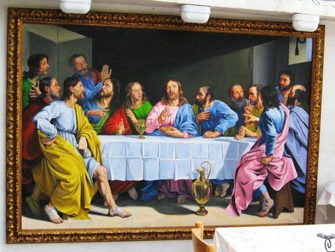 Copy of'The Last Supper' by Champagne